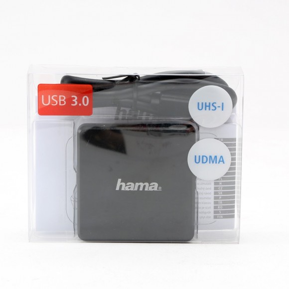 Hama USB (A) 3.0 Multi Card Reader (Compact Flash, SD, microSD)